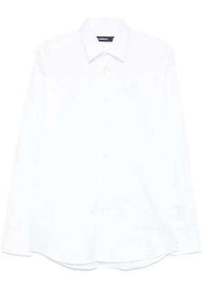 Karl Lagerfeld embroidered-logo shirt - White