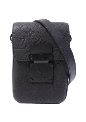 Louis Vuitton Pre-Owned S-Lock Monogram Empreinte leather cross body bag - Black