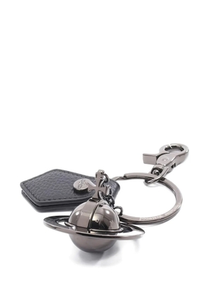 Vivienne Westwood Pre-Owned 2020s Orb leather bag charm - Silver