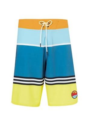 Oakley striped swim shorts - Blue