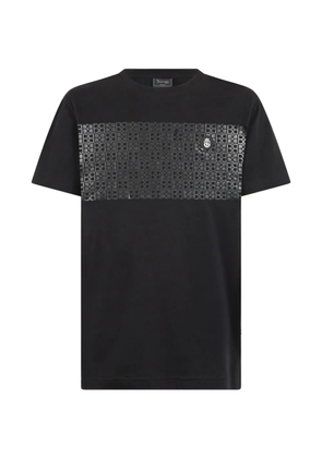 Billionaire monogram T-shirt - Black