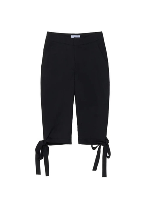 Fidan Novruzova Ira tie-fastening trousers - Black