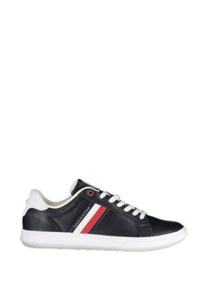 Tommy Hilfiger logo-print panelled sneakers - Blue