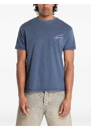 Tommy Hilfiger logo-print T-shirt - Blue