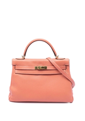 Hermès Pre-Owned 2013 Clemence Kelly II Retourne 32 satchel - Pink