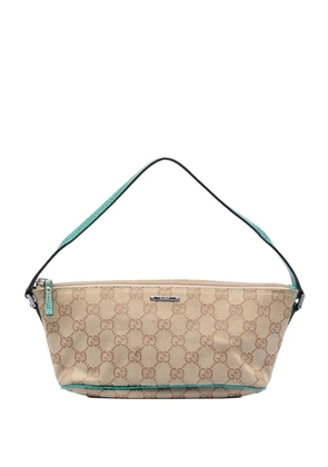 Gucci Pre-Owned 2000-2015 GG Canvas Boat shoulder bag - Brown