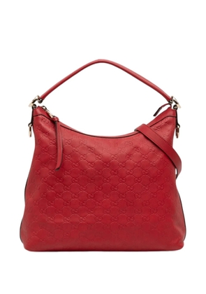 Gucci Pre-Owned 2016-2026 Small Guccissima Miss GG Hobo satchel - Red