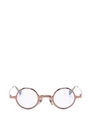 Kuboraum Maske Z17 round-frame sunglasses - Brown