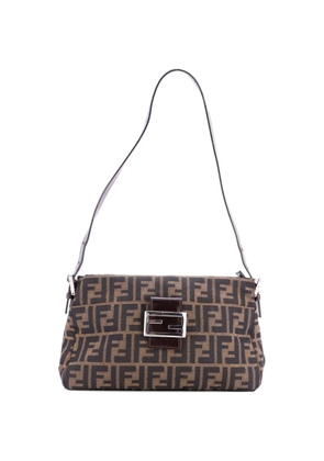 Fendi Pre-Owned Vintage Shoulder Bag Zucca Canvas Medium hobo bag - Brown