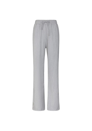 Gaelle pinstriped track pants - Grey