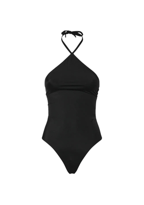Jacquemus halterneck cutout swimsuit - Black