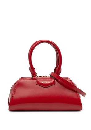 Givenchy Pre-Owned 2025 Mini Leather Antigona East West satchel - Red