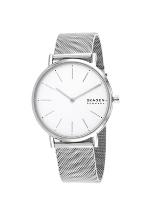 Skagen Signatur mesh 38mm watch - White