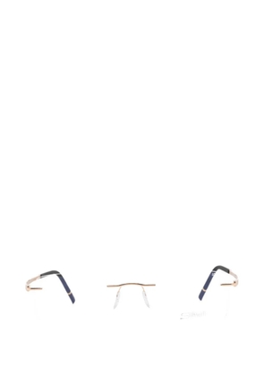 Silhouette rimless rectangle-frame glasses - Gold