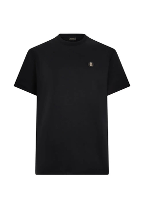 Billionaire round-neck logo-patch T-shirt - Black
