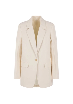 Co Boyfriend single-breasted notched-lapels blazer - Neutrals