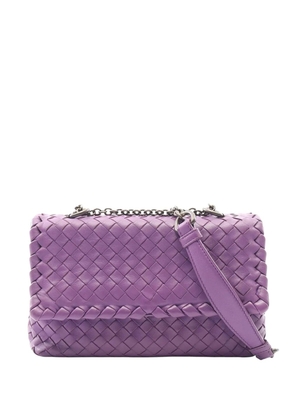 Bottega Veneta Pre-Owned 2012-2026 Nappa Intrecciato Olympia shoulder bag - Purple