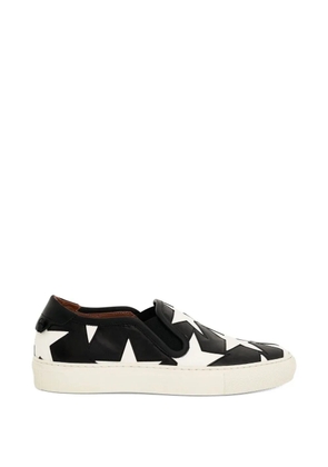 Givenchy star embossed slip-on sneakers - Black