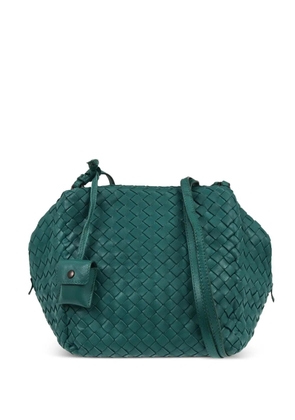 Bottega Veneta Pre-Owned 2010 Intrecciato leather shoulder bag - Green