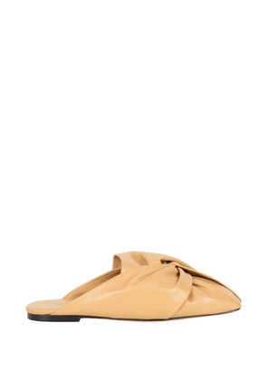 JVAM Maxime knotted mules - Neutrals