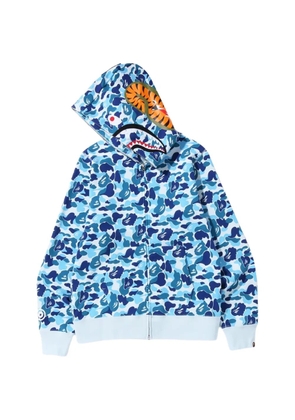 A BATHING APE® ABC Camo Shark full-zip hoodie - Blue
