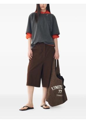 TOMBOY washed-finish T-shirt - Grey