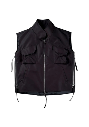 FFFPOSTALSERVICE multi-pocket zip-up jacket - Black