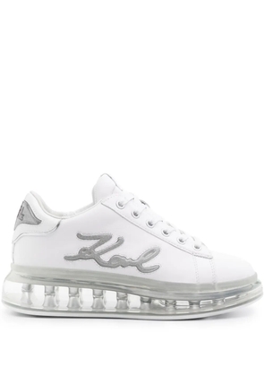 Karl Lagerfeld Kapri Kushion leather sneakers - White