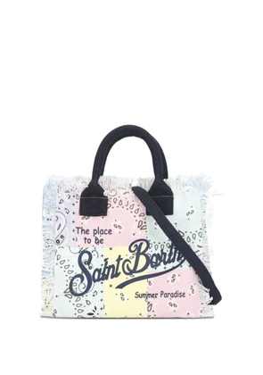 MC2 Saint Barth Colette frayed tote bag - Blue