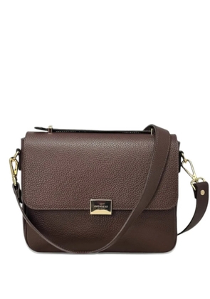 avenue 67 Ingrid pebbled satchel - Brown