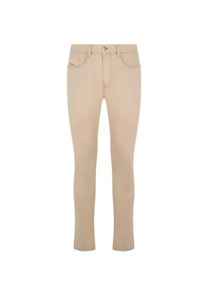 Diesel skinny-fit zip-detail jeans - Neutrals