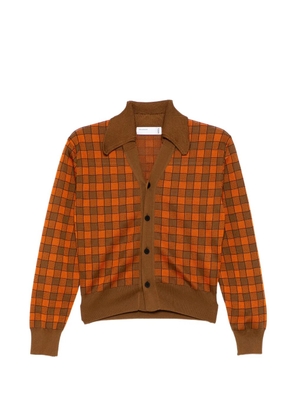 Toga checked cardigan - Brown