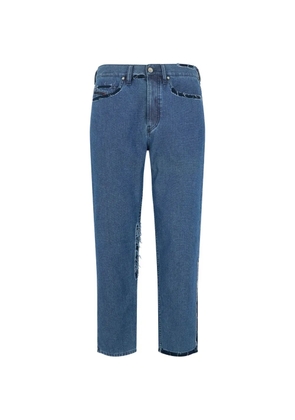 Diesel distressed straight-leg jeans - Blue