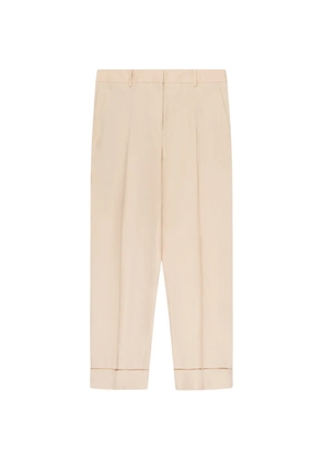 Incotex regular-fit turn-up trousers - Neutrals