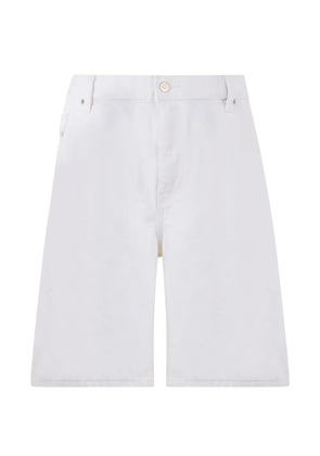 Diesel denim bermuda shorts - White