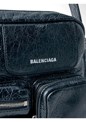 Balenciaga Superbusy leather messenger bag - Black