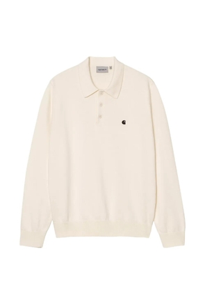 Carhartt WIP Madison long-sleeve polo shirt - Neutrals