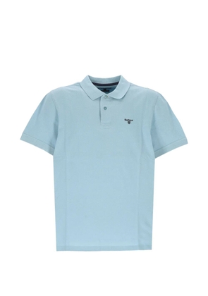 Barbour logo-embroidered polo shirt - Blue