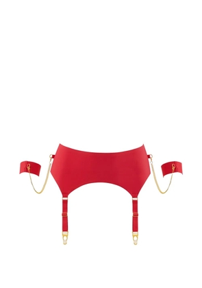 Maison Close Tapage Nocturne garter belt - Red