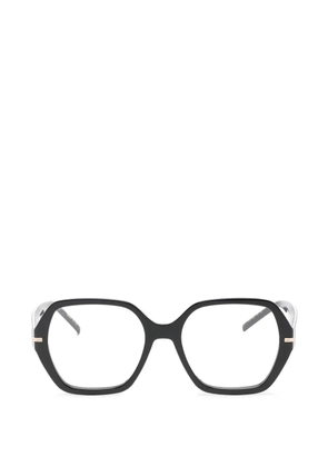 BOSS geometric-frame glasses - Black