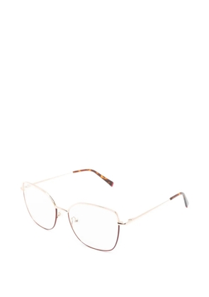 CHARLES STONE geometric-frame glasses - Gold