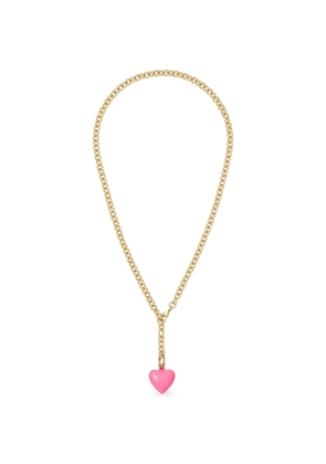 Roxanne Assoulin Mini Puffy Heart charm necklace - Gold