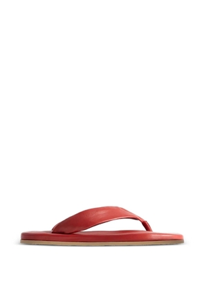 BY FAR Dasha 2.0 leather sandals - Red
