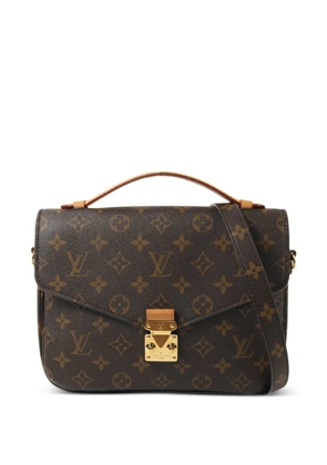 Louis Vuitton Pre-Owned MM Pochette Metis Monogram crossbody bag - Brown