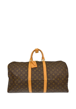 Louis Vuitton Pre-Owned 1997 55 Keepall Monogram travel bag - Brown