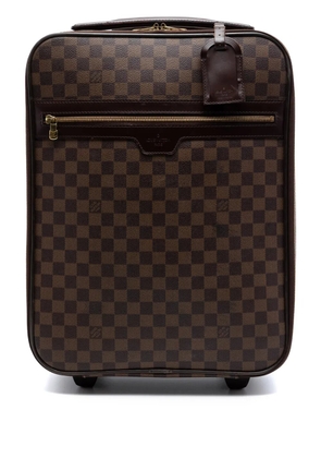 Louis Vuitton Pre-Owned 2006 Damier Ebene Pegase 45 travel bag - Brown