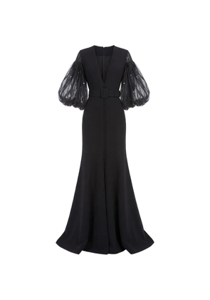 Gattinolli by Marwan sequin-embellished gown dress - Black