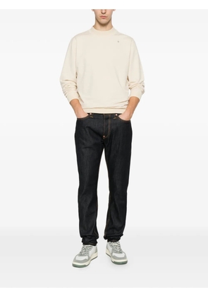 Stone Island logo-embroidered sweatshirt - Neutrals