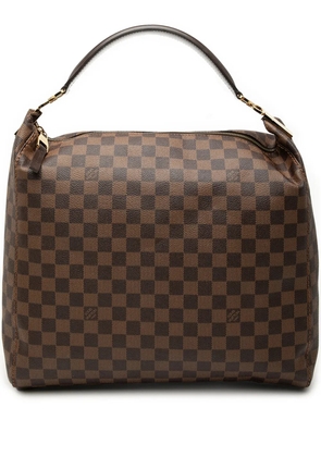 Louis Vuitton Pre-Owned 2012 Damier Ebene Portobello GM shoulder bag - Brown