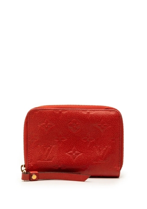 Louis Vuitton Pre-Owned 2011 Monogram Empreinte Secret Compact Wallet small wallets - Red